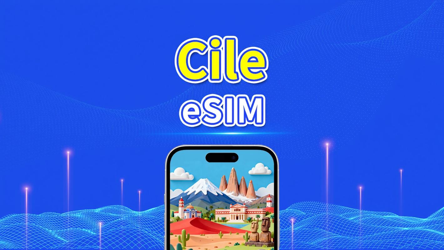 eSIM Cile | 4G | Pacchetto Giornaliero/Totale Dati | 1-30 giorni | Fatturazione 24 ore | Codice QR