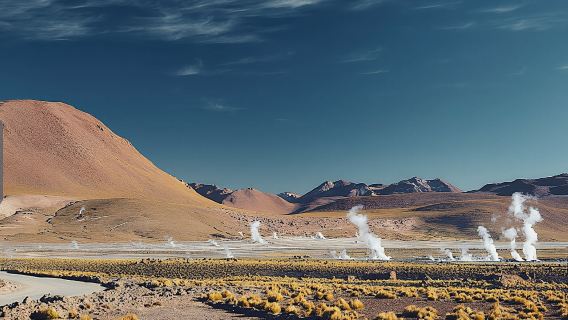 พื้นผิวดวงจันทร์/หุบเขาแห่งความตาย/น้ำพุร้อน - ชิลี - ทัวร์วันเหมารถ - ท่องเที่ยวแบบอิสระ - ไม่รวมตั๋วเข้า