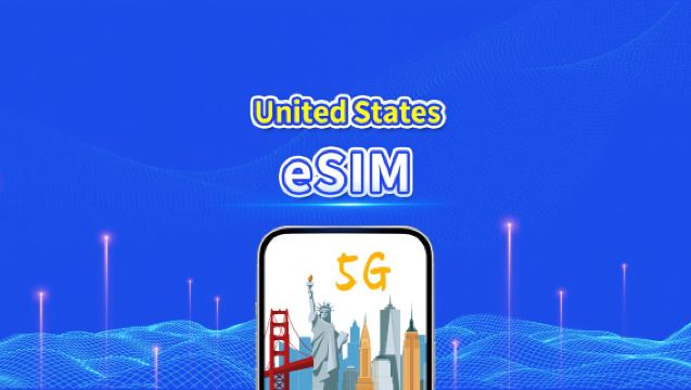 USA eSIM | 5G/4G | Daily/Total Data Package | 1–30 days | 24-Hour Billing | QR code