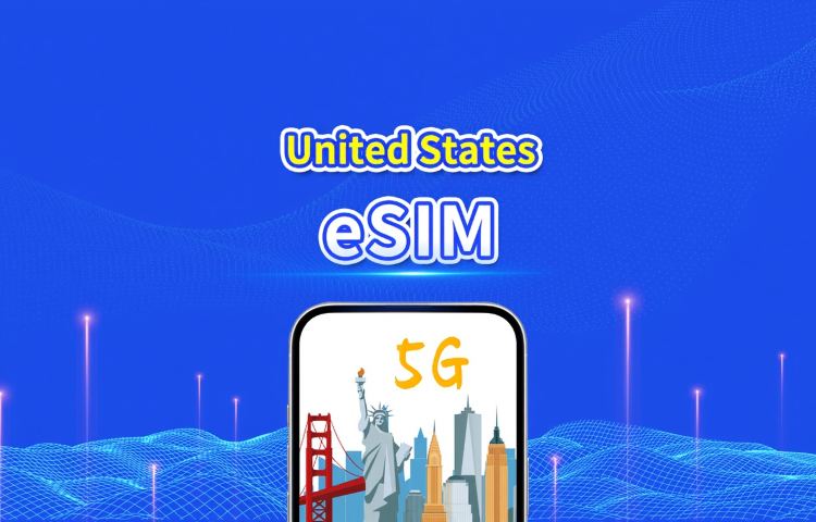United States 5G/4G eSIM | Multi-network coverage | Daily/Total Data Package | 1–30 Days | 24-Hour Billing | QR Code