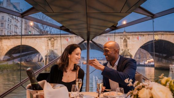 Bateaux Mouches Dinner Cruise on the Seine River in Paris