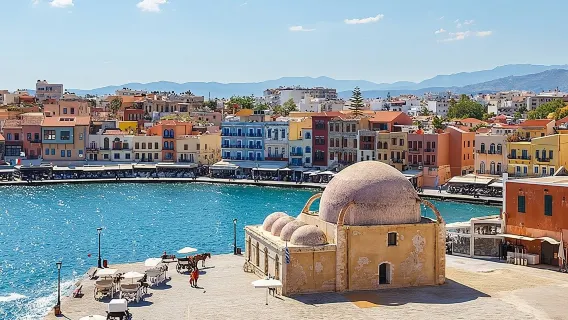 Esplora la città di Chania con prelievo (prezzo per gruppo di 6 persone)