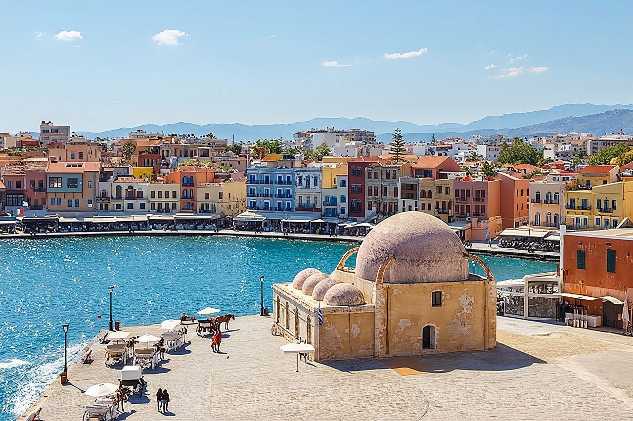 Esplora la città di Chania con prelievo (prezzo per gruppo di 6 persone)