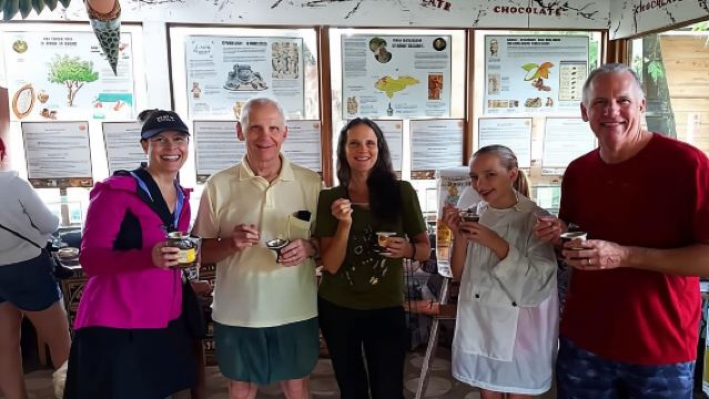 Cruise Ship Family Chocolate Factory, Sloths & Monkeys, Beach, Transportation