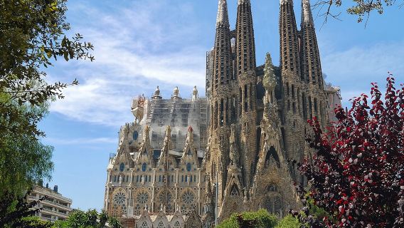 Sagrada Familia: Visita guiada exprés con opción a subir a la torre.