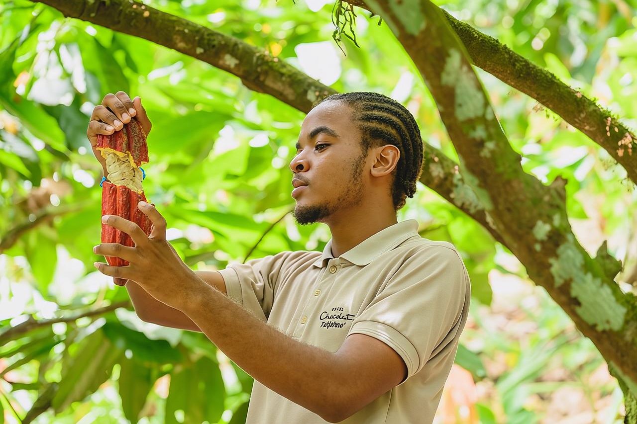 Projek Chocolat Tree to Bar Tour di Hotel Chocolat Saint Lucia