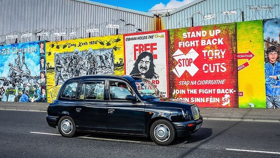ทัวร์แท็กซี่การเมืองเบลฟาสต์ (1-7 คน)
