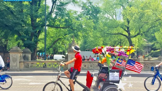 Tour en pedicab por Central Park NYC - Paradas para películas y fotos