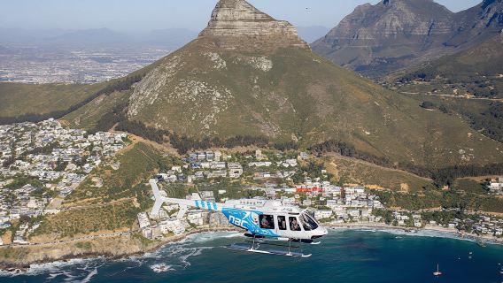 Cape Town Atlantic Seaboard Helicopter Flight with Transfers