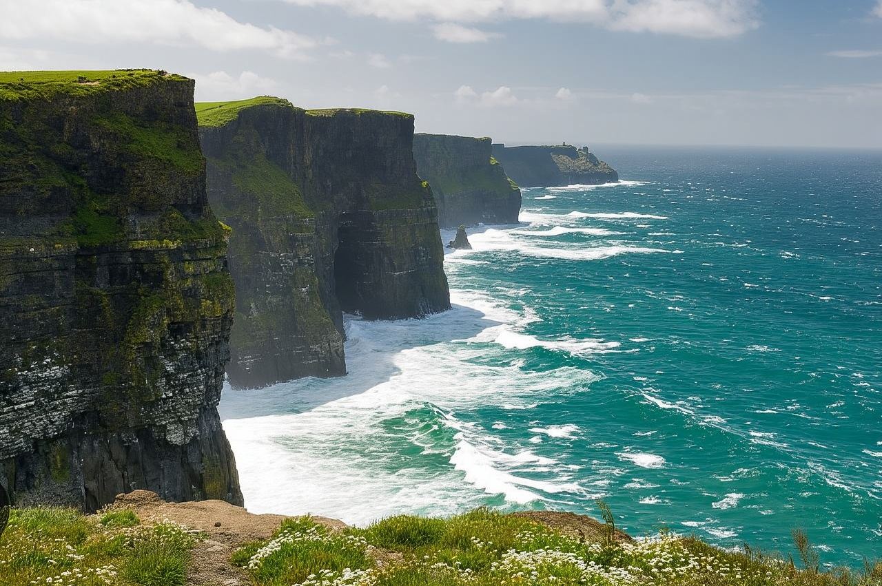 Cliffs of Moher, Burren and Bunratty with Private Chauffeur Tour 