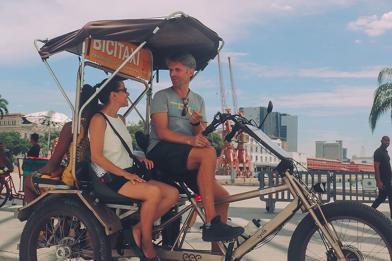 Pedicab Tour of the Historical City Centre in Rio De Janeiro