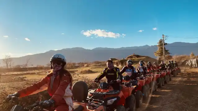 雲南麗江極速户外越野車體驗/全套裝備【麗江古城免費接送/贈送全程跟拍/團建優選】