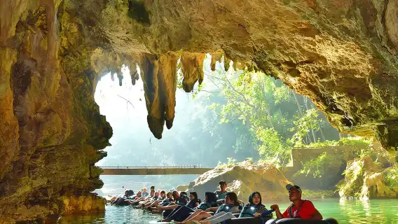 1 day Yogyakarta Tour Jomblang cave and Pindul Cave tubing