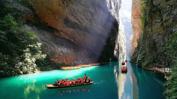 恩施屏山峽谷一日遊【免費接送、精品小團、含船票、含景交】