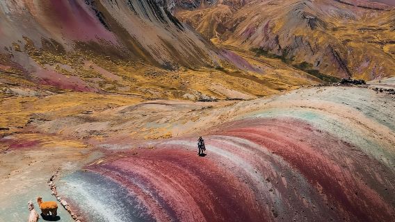 From Cusco: Palccoyo Rainbow Mountain privated tour