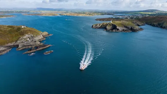 Da Baltimora: giro in barca al faro di Fastnet Rock