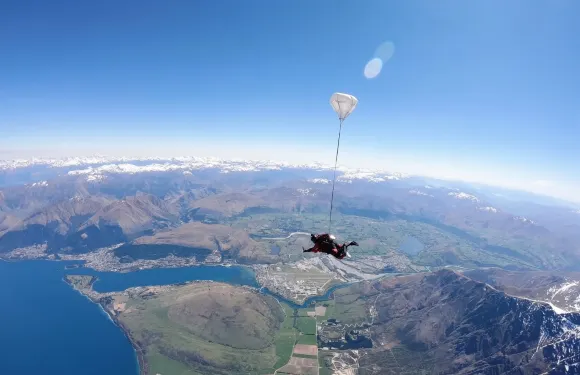 新西蘭皇后鎮跳傘NZONE/瓦納卡跳傘 Skydive【多高度多場次可選+自由落體+專業教練】