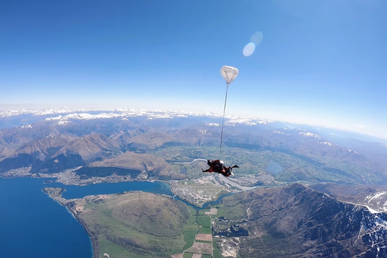 紐西蘭皇后鎮跳傘NZONE/瓦納卡跳傘 Skydive【多高度多場次可選+自由落體+專業教練】