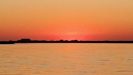 ฟาโร: ทัวร์ชมพระอาทิตย์ตกดินพร้อมไกด์ Ria Formosa โดยเรือคาตามารัน