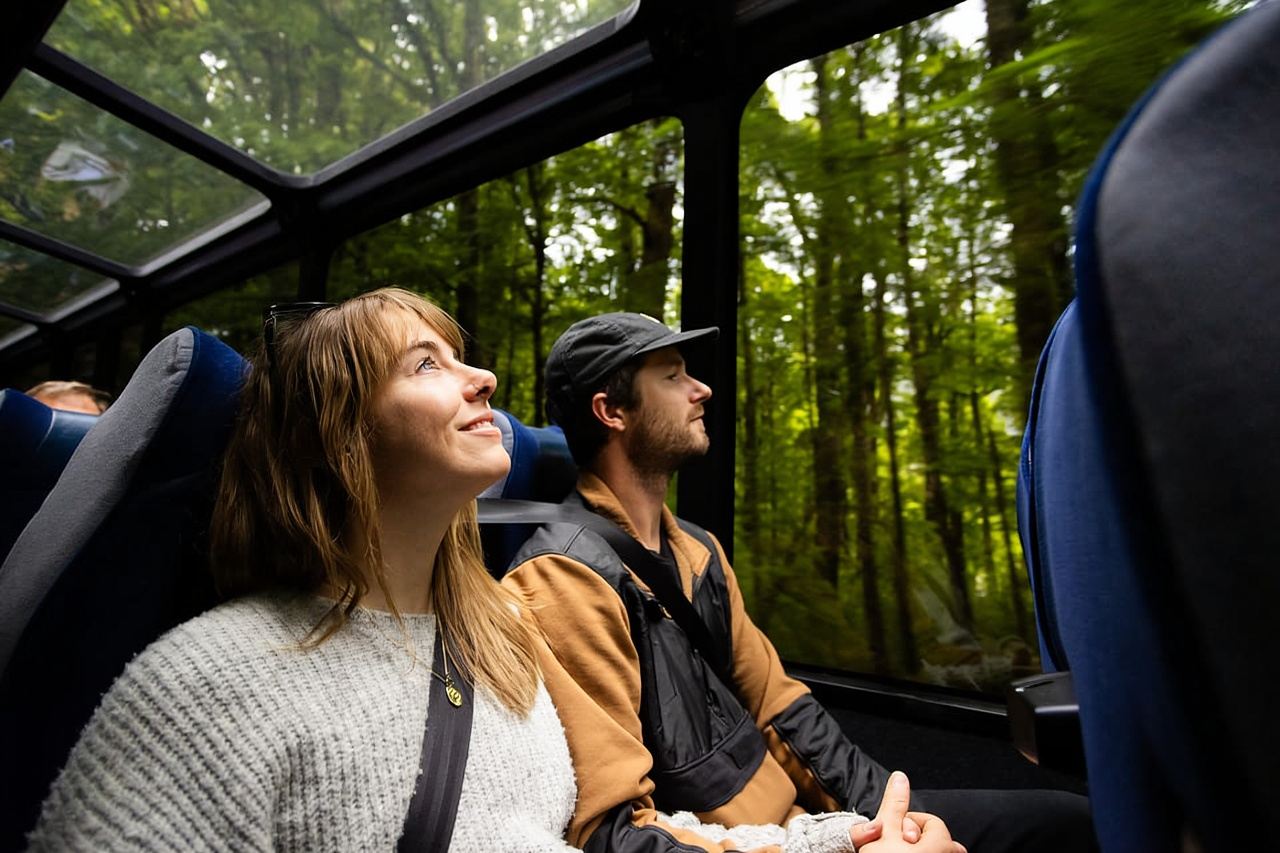 From Te Anau: Milford Sound Cruise and Coach Day Trip