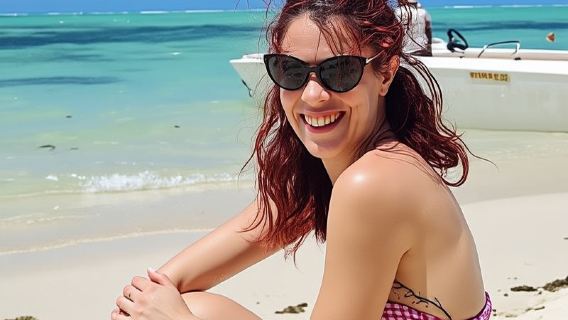 La Preneuse:海豚游泳與浮潛快艇之旅