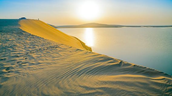 Doha: safari nel deserto al tramonto, quad, giro in cammello e sandboarding