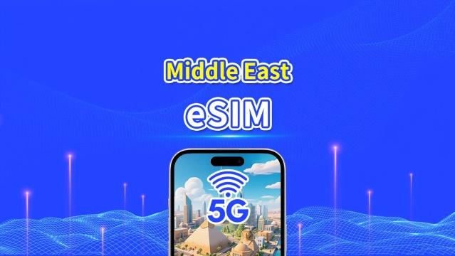 eSIM Timur Tengah | Termasuk UAE / Arab Saudi / Qatar / Bahrain / Kuwait / Mesir, dll. | 1–30 hari |