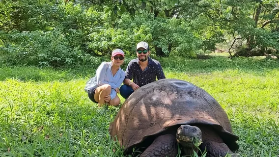 Giant Tortoises Tour, Lava Tunnels & Stop at Los Gemelos Craters”