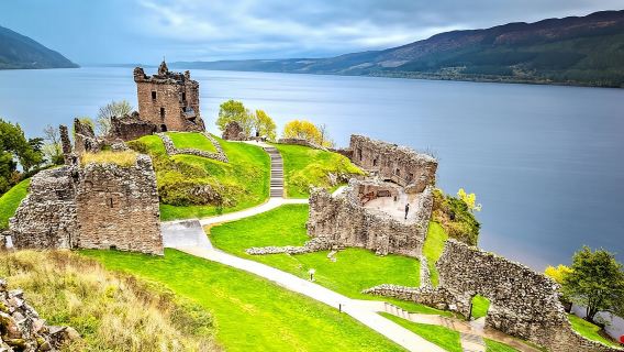 Excursion d'une journée dans les Highlands écossaises, Glencoe, Loch Ness et château d'Urquhart|Aller-retour à Édimbourg