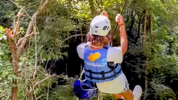 AMBER COVE-TAINO BAY 5 Zip Lines 7 Air Terjun + Makanan Tempatan