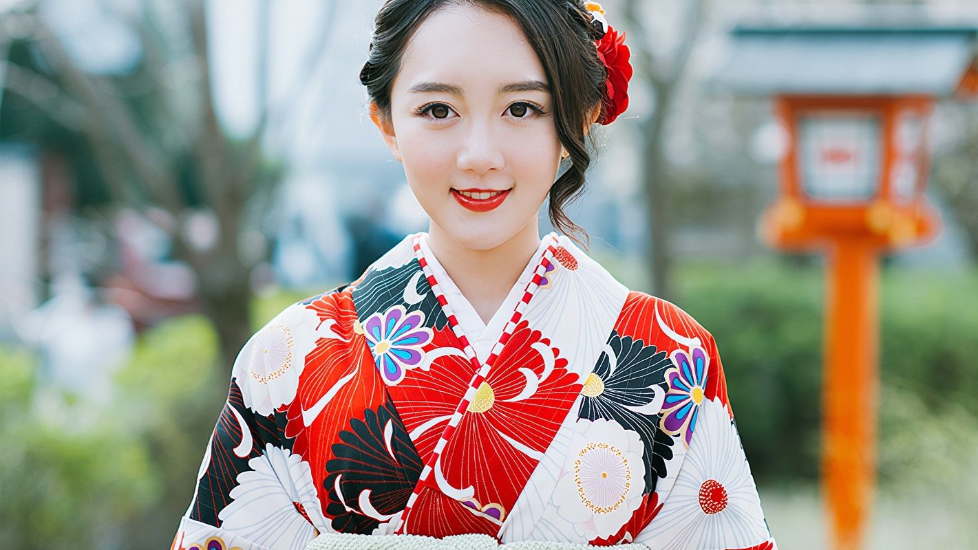 Japan Tokyo first Kimono experience, follow the shooting of Sensoji Temple Kimono reservation photography travel shooting Chinese/Mandarin service multiple packages are available