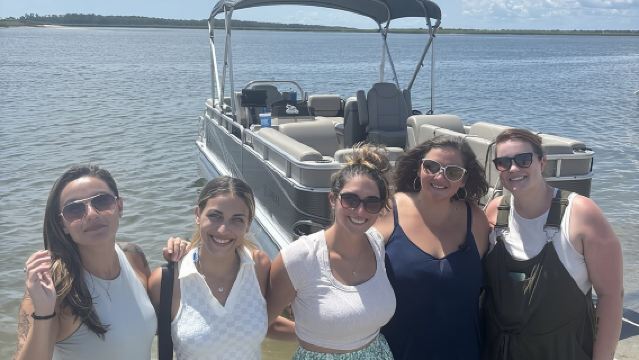 Private Folly Beach Dolphin Watching and Shelling tour