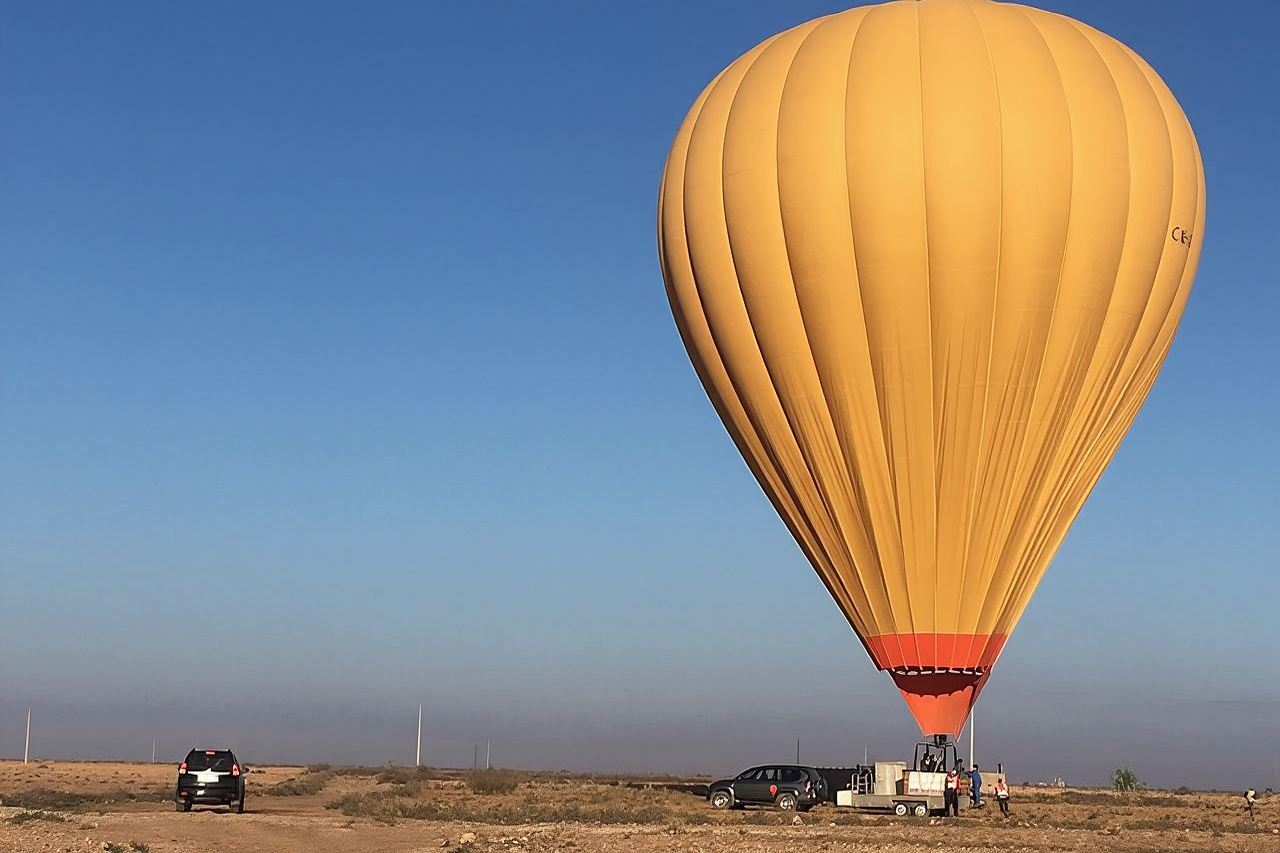 Hot Air Balloon Flight over Marrakech with Berber Breakfast
