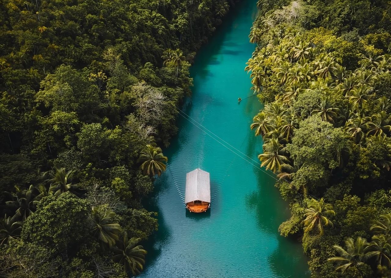 Bohol Island Classic 1-Day Tour: Chocolate Hills + Tarsier + Loboc River Cruise + Firefly Watching