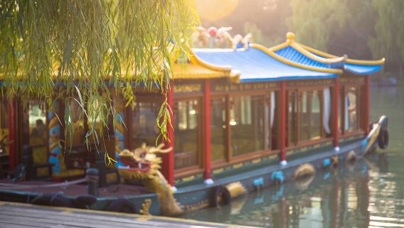 10人團丨杭州靈隱飛來峰+雷峰塔+西湖遊船ღ可選接駁點茶畫扇