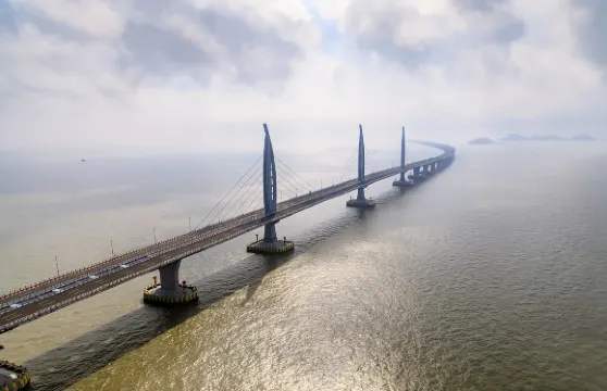 廣東珠海九洲機場直升機飛行體驗【俯瞰港珠澳大橋/日月貝/唐家灣/情侶路】