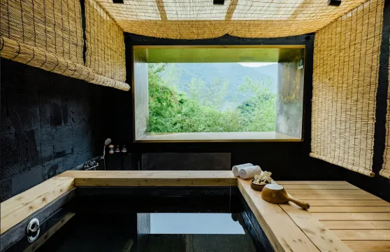 新北烏來｜馥森阪治Trio｜溫泉景觀湯屋・精緻餐點｜自行官網線上預約