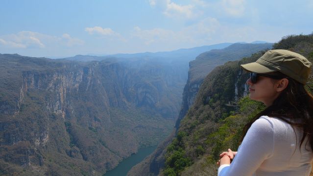 Points de vue et croisière vers le canyon du Sumidero au départ de Tuxtla Gutiérrez