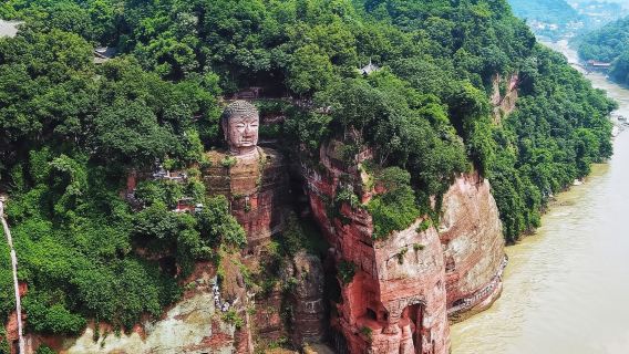 청두 자이언트 판다기지+낙산대불(러산 대불) 당일 치기 여행[프라이빗 투어+입장권 해설 포함]