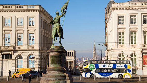 Tootbus Hop-On Hop-Off Bus Tour and Belgian Beer World Museum Ticket