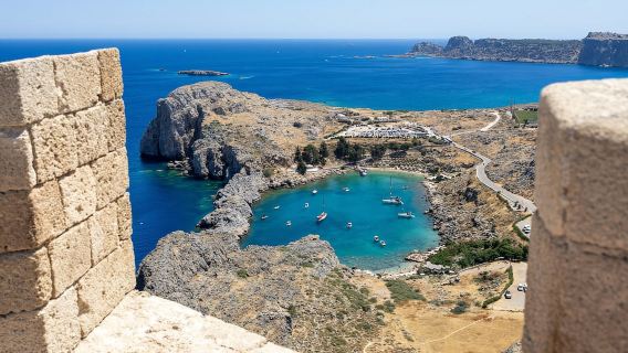 Da Rodi città: gita di un giorno a Lindos