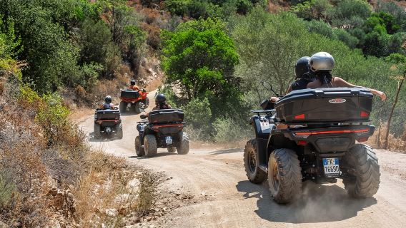 San Teodoro: Quad-Tour mit Verkostung und natürlichen Pools