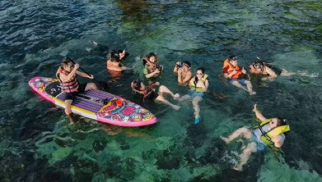 1-day tour of snorkeling + 3-island hopping + Phu Quoc Island cable car in Vietnam [Lunch + Transfer]