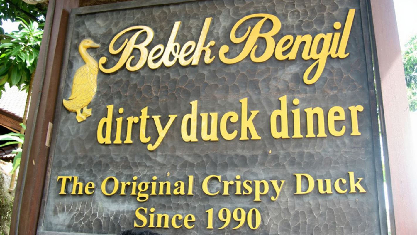 Bali BEBEK BENGIL Lunch or Dinner (Ubud/Nusa Dua/Jimbaran Outlet)