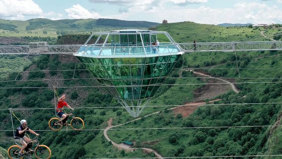 Diamond bridge and Dashbashi canyon day excursion from Tbilisi