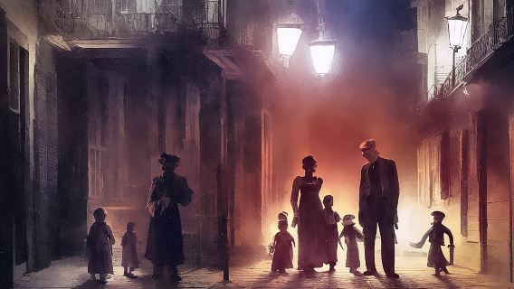 ทัวร์ผีสุดหลอนสำหรับครอบครัวในนิวออร์ลีนส์