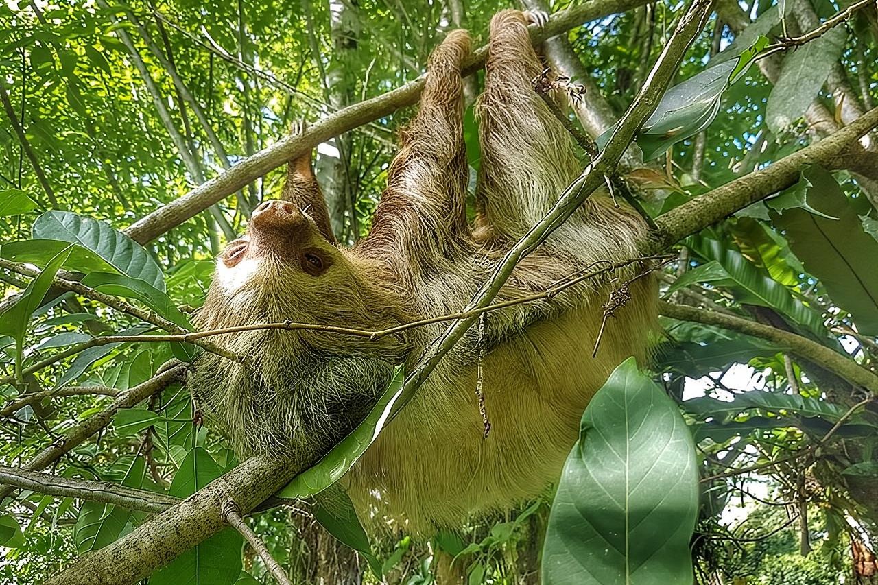 Sloths Watching Tour through Sloth's Territory