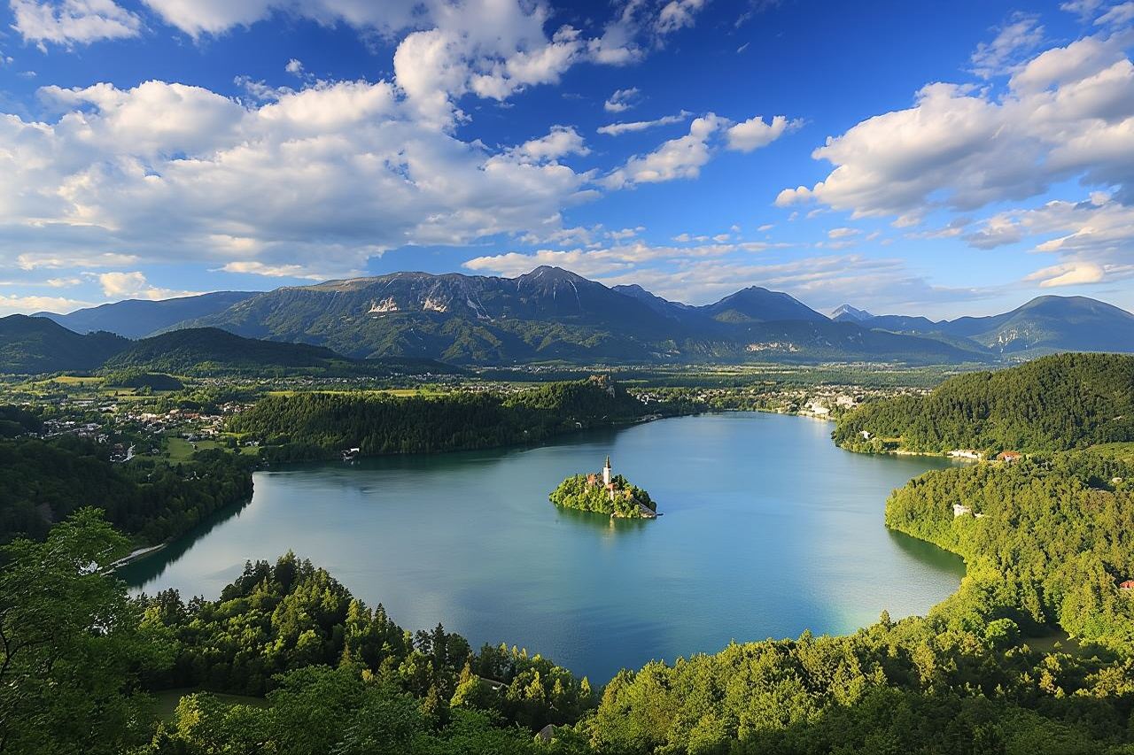 Lubiana: tour giornaliero per piccoli gruppi alla scoperta del lago di Bled