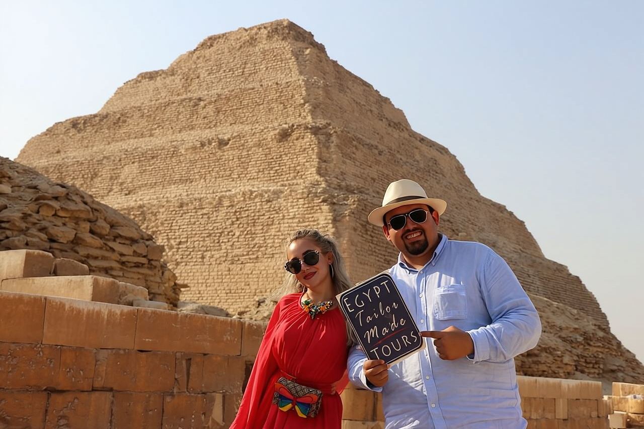 All Inclusive: Dagtocht naar de piramides van Gizeh, Saqqara en Dahshur