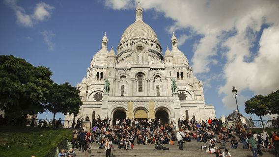 巴黎+聖心堂+小丘廣場+愛牆+蓬皮杜藝術中心+巴士底-中文地陪